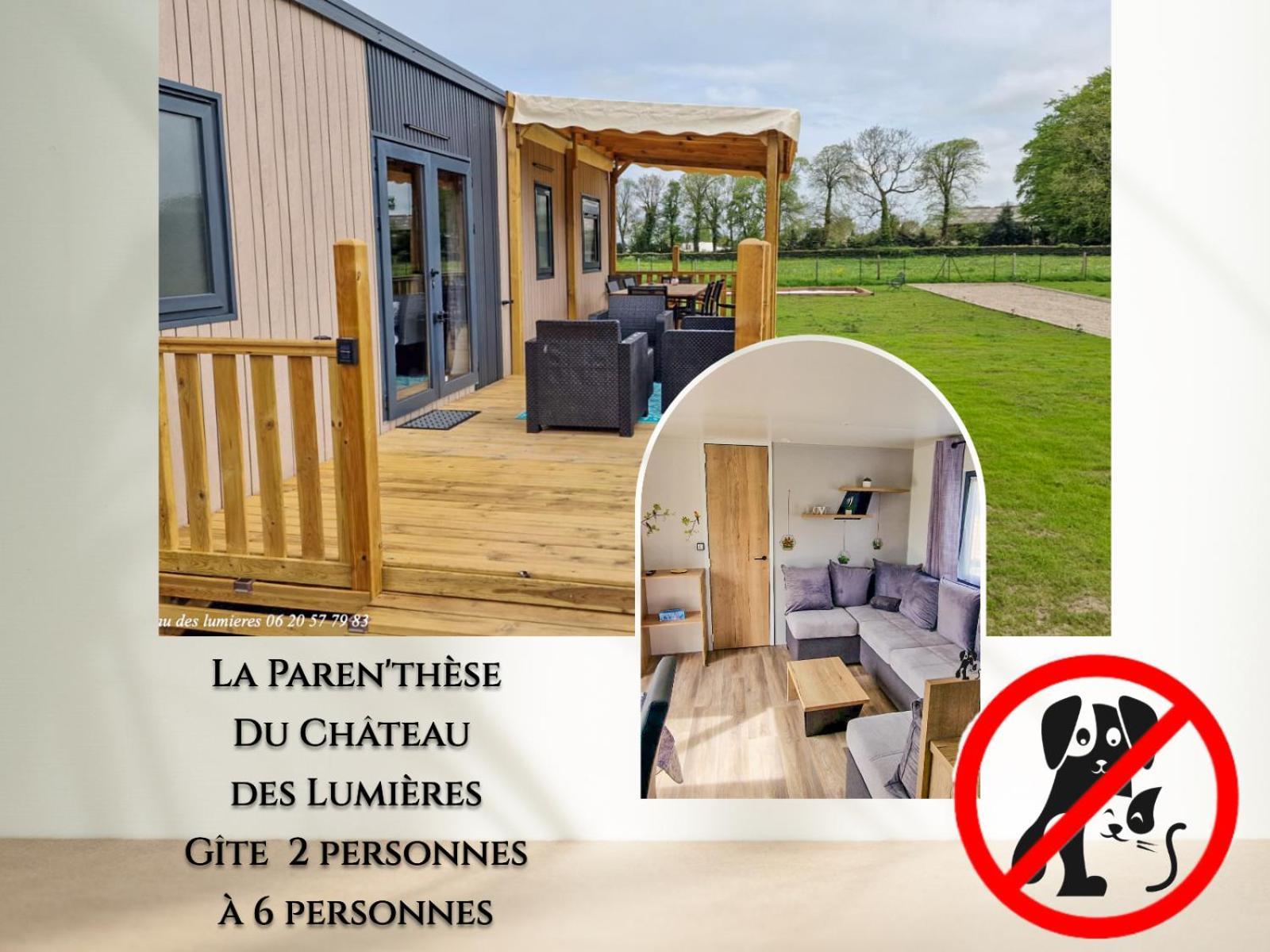 Chateau Des Lumieres Gite Et Gite Insolite Saint-Blimont Bagian luar foto