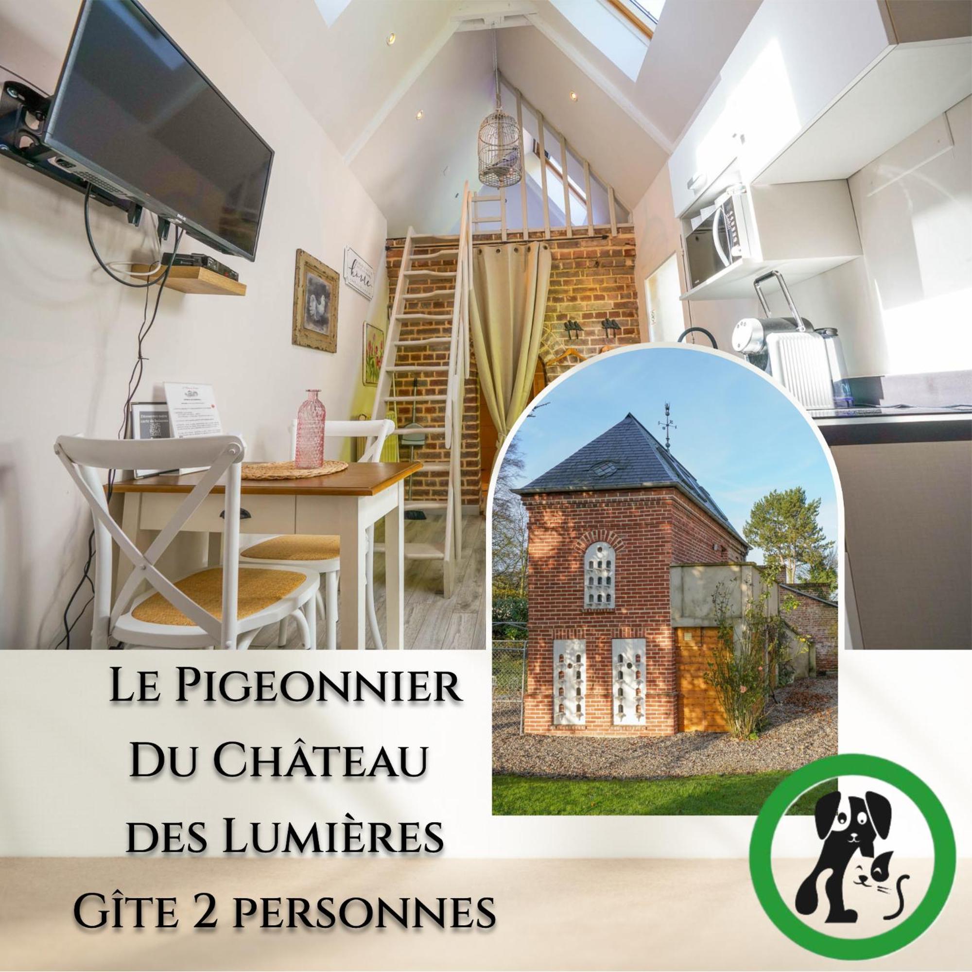 Chateau Des Lumieres Gite Et Gite Insolite Saint-Blimont Bagian luar foto